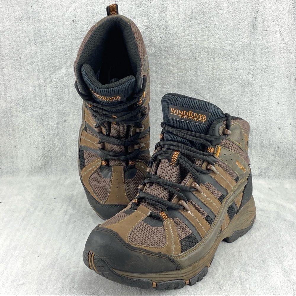 WindRiver Whitehorn Waterproof Hyper-Dry Hiking Boots Mens Size 7 Tarantula Grip